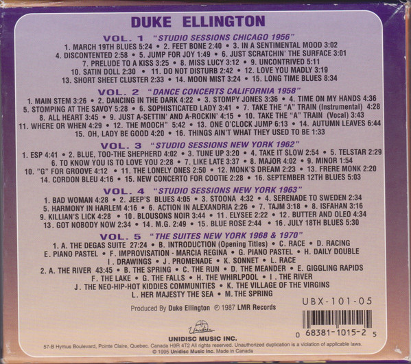 baixar álbum Duke Ellington - The Private Collection Volumes 1 To 5