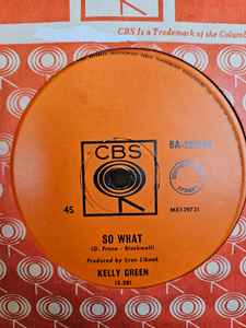 Pochette de l'album Kelly Green (4) - So What