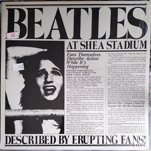No Artist – Beatles At Shea Stadium - Described By Erupting Fans