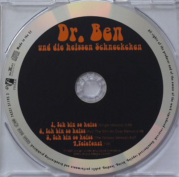 ladda ner album Dr Ben Und Die Heissen Schneckchen - Ich Bin So Heiss