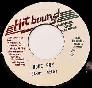 Sammy Dread – Rude Boy (Vinyl) - Discogs