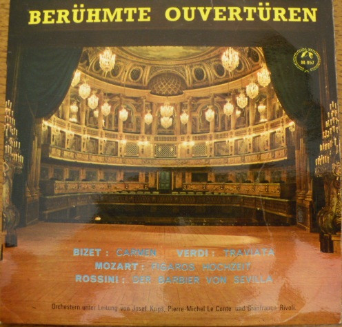 last ned album Bizet Verdi Mozart Rossini - Berühmte Ouvertüren