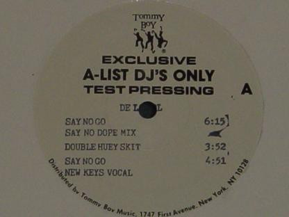 De La Soul – Say No Go (1989, Vinyl) - Discogs