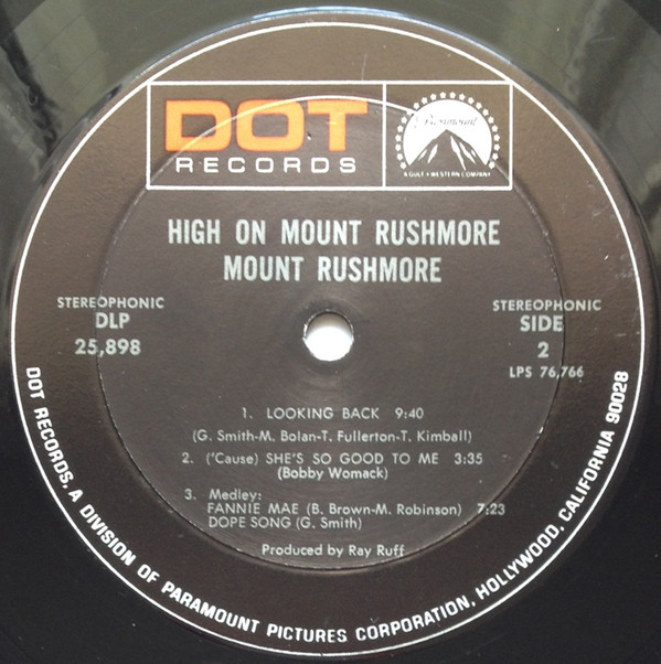 Mount Rushmore - High On Mount Rushmore | Dot Records (DLP 25898) - 4