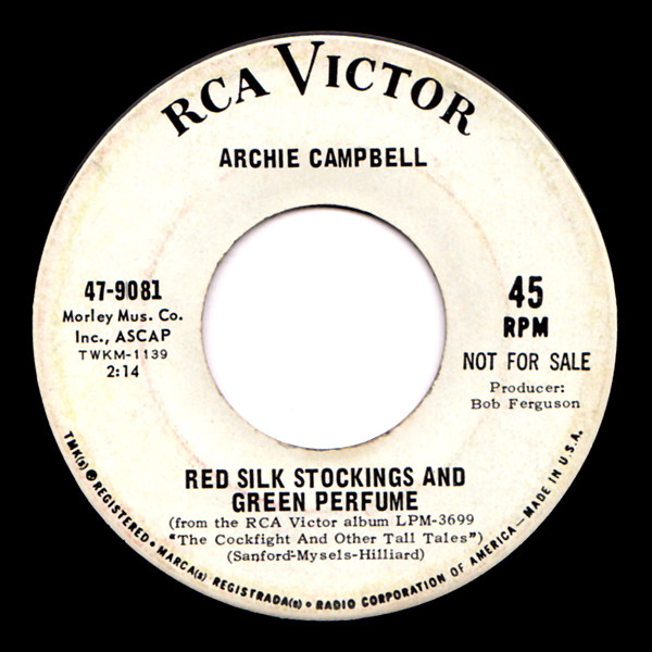 baixar álbum Archie Campbell - Red Silk Stockings And Green Perfume