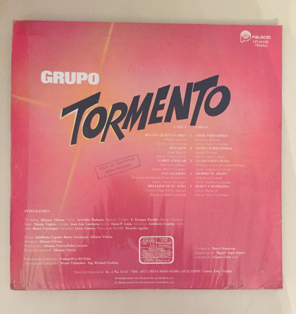 descargar álbum Grupo Tormento - Grupo Tormento