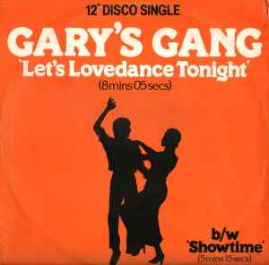 Gary's Gang - Let's Lovedance Tonight album cover