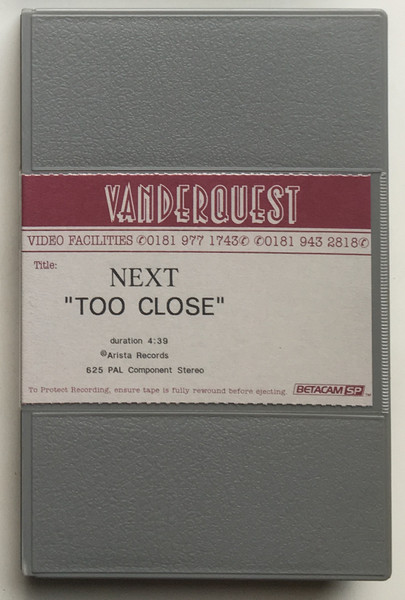 Next - Too Close | Releases | Discogs