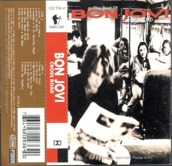 Bon Jovi – Cross Road (The Best Of Bon Jovi) (Cassette) - Discogs