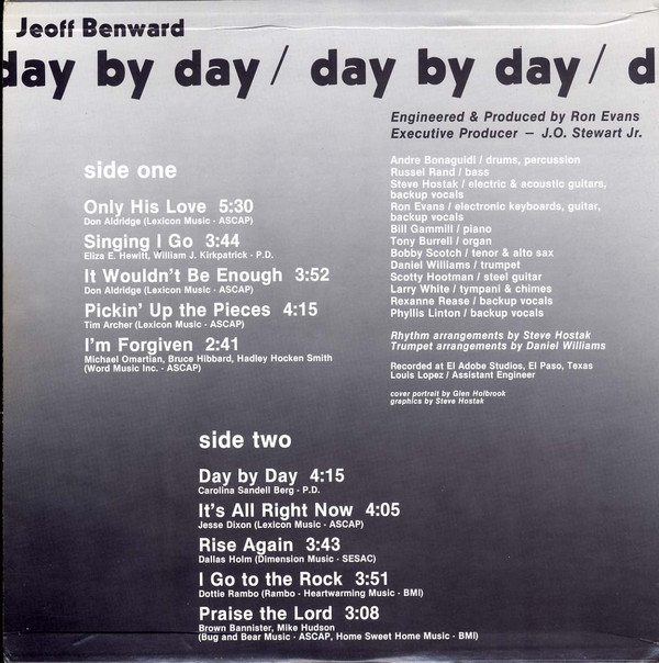 Album herunterladen Jeoff Benward - Day By Day