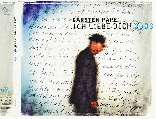 lataa albumi Carsten Pape - Ich Liebe Dich 2003