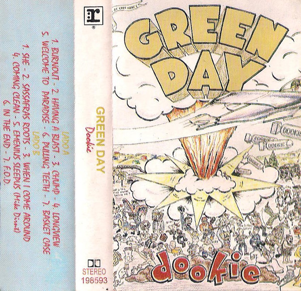 Green Day – Dookie (1994, Cassette) - Discogs