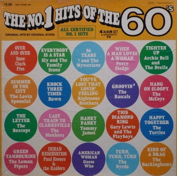 Various - The No. 1 Hits Of The 60's | Releases | Discogs
