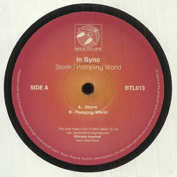 In Sync – Storm / Pomping World (2022, Vinyl) - Discogs