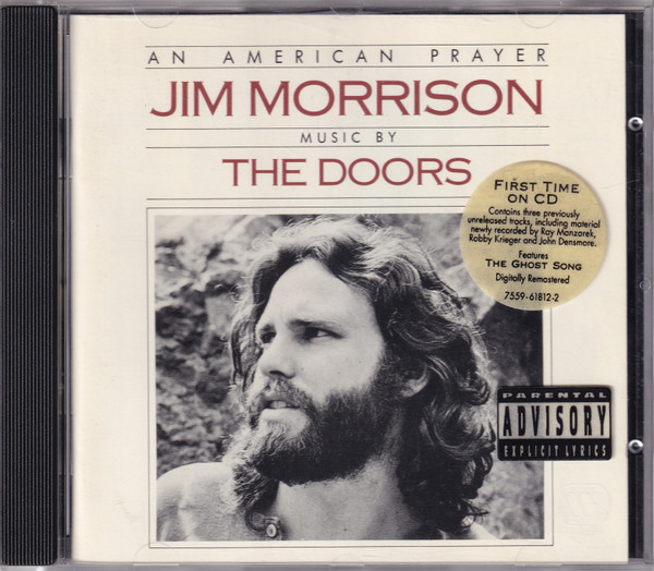 Jim Morrison Music By The Doors – An American Prayer (1995, CD