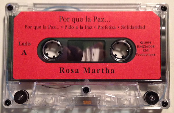 Album herunterladen Rosa Martha Zárate Macías - Por La Paz Por La Vida Y Por El Canto