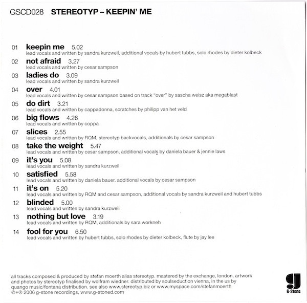 last ned album Stereotyp - Keepin Me