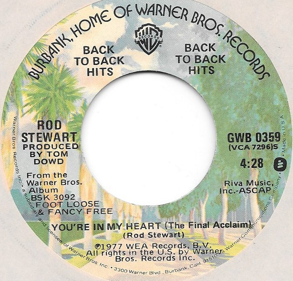 ladda ner album Rod Stewart - Youre In My Heart Hot Legs