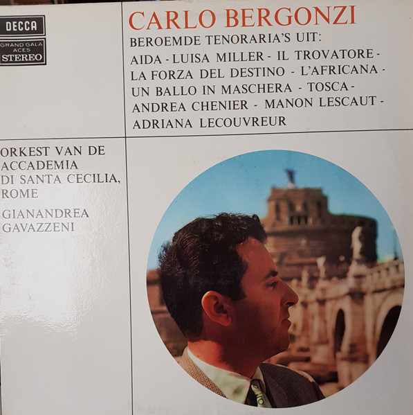 Carlo Bergonzi - Operatic Recital | Releases | Discogs
