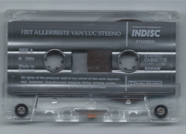 last ned album Luc Steeno - Het Allerbeste Van Luc Steeno