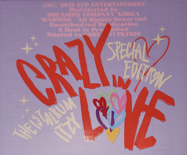 Itzy – Crazy In Love (2021, Jewel Case Version, CD) - Discogs