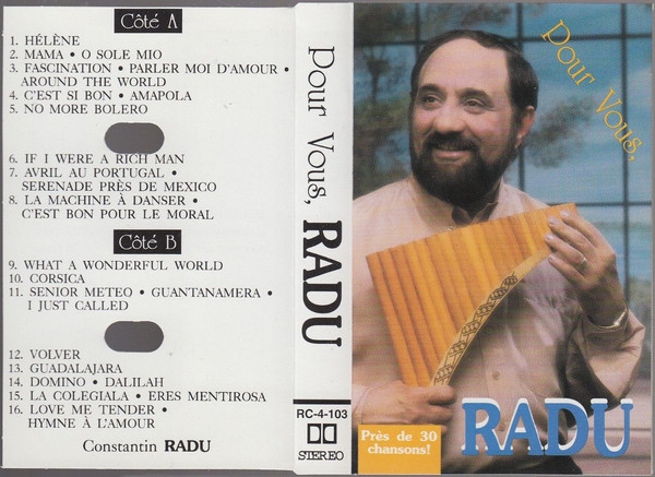 baixar álbum Radu - Pour Vous Radu