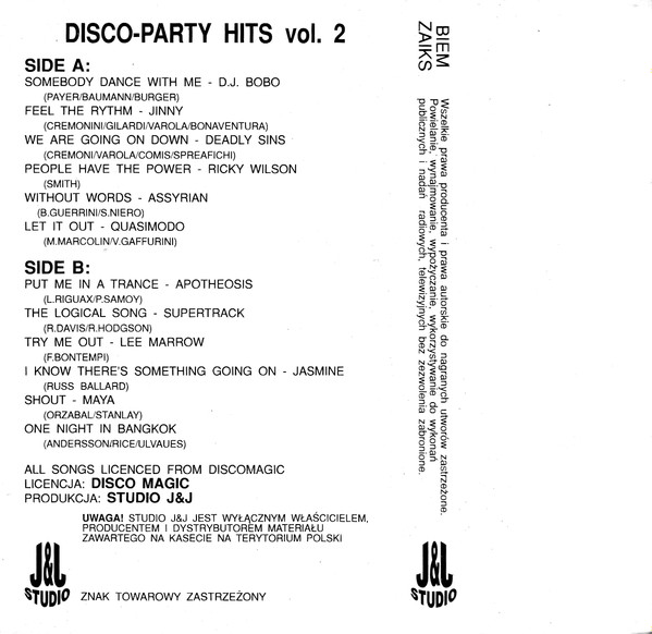 lataa albumi Various - Disco Party Hits Vol 2