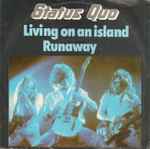 Cover of Living On An Island / Runaway, 1979, Vinyl