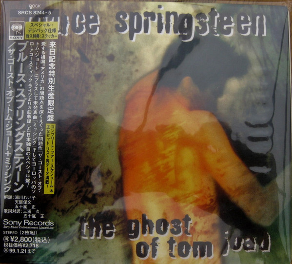 Bruce Springsteen – The Ghost Of Tom Joad (1997, Digipak, CD