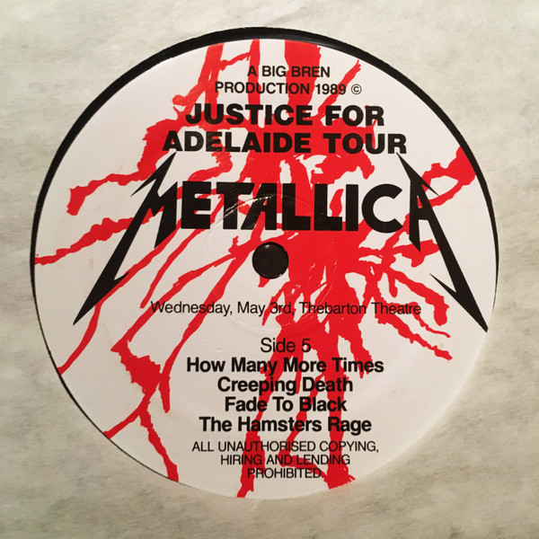 descargar álbum Metallica - Justice For Adelaide