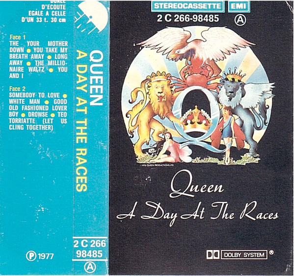 Queen – A Day At The Races (1976, Cassette) - Discogs