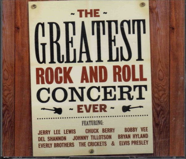 télécharger l'album Various - The Greatest Rock And Roll Concert Ever