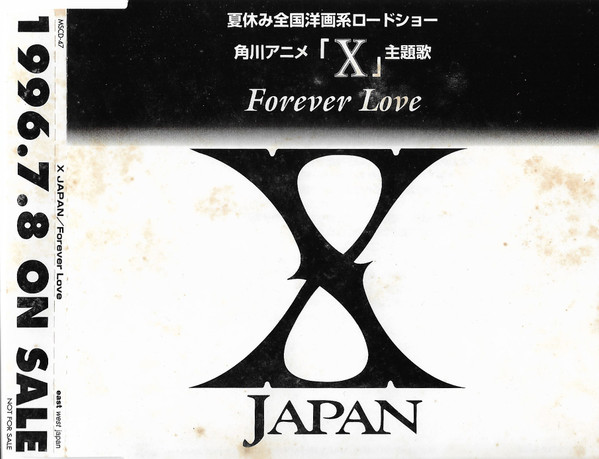 X Japan – Forever Love (1996, CD) - Discogs