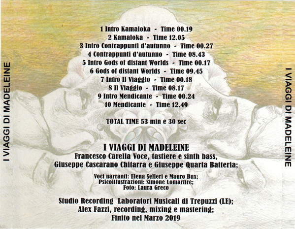 baixar álbum I Viaggi di Madeleine - I Viaggi Di Madeleine