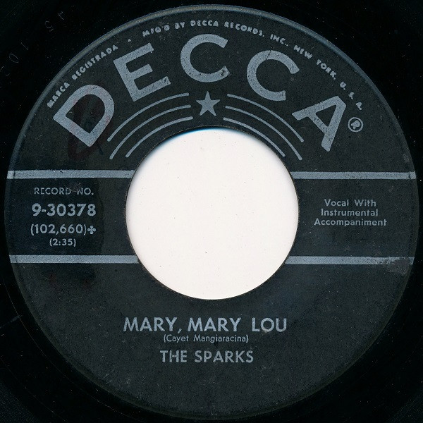 descargar álbum The Sparks - Ol Man River Mary Mary Lou