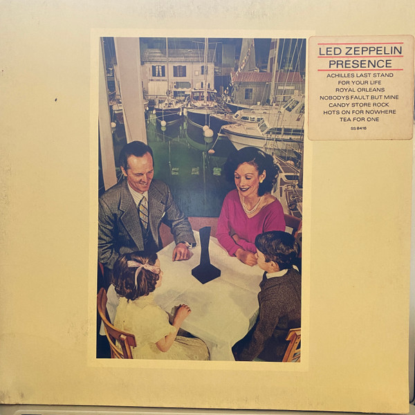 オープニング大セール Led LP】LED ZEPPELIN/Presence ZEPPELIN/Presence LP】LED Zeppelin –  Presence アナログレコード LP レコード