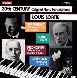 Louis Lortie - 20th Century Original Piano Transcriptions album cover