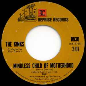 The Kinks - Lola / Mindless Child Of Motherhood