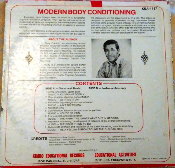 télécharger l'album Rudy Franklin - Modern Body Conditioning