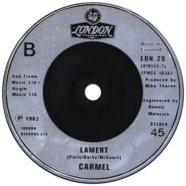 Carmel - Bad Day | London Records (LON 29) - 4