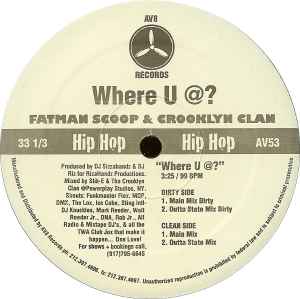 Fatman Scoop - Where U @?