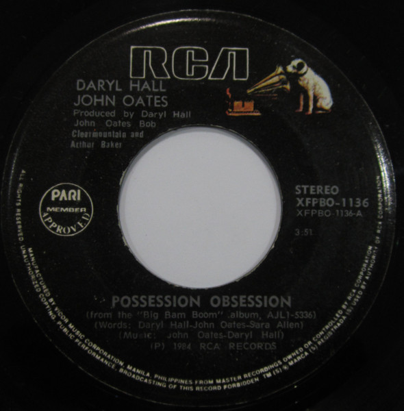 Daryl Hall John Oates - Possession Obsession | Releases | Discogs