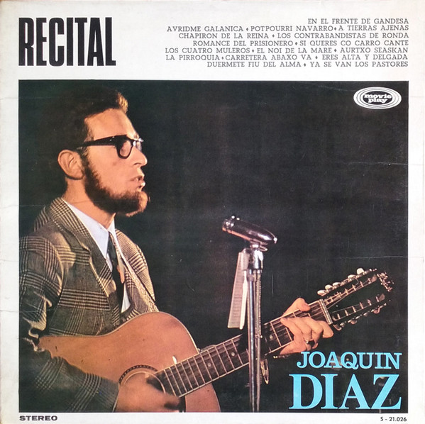 ladda ner album Joaquin Diaz - RECITAL