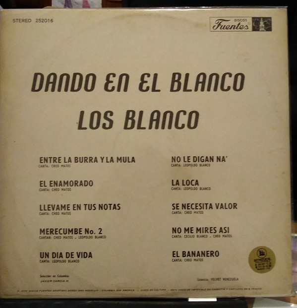 ladda ner album Download Los Blanco - Dando En El Blanco album