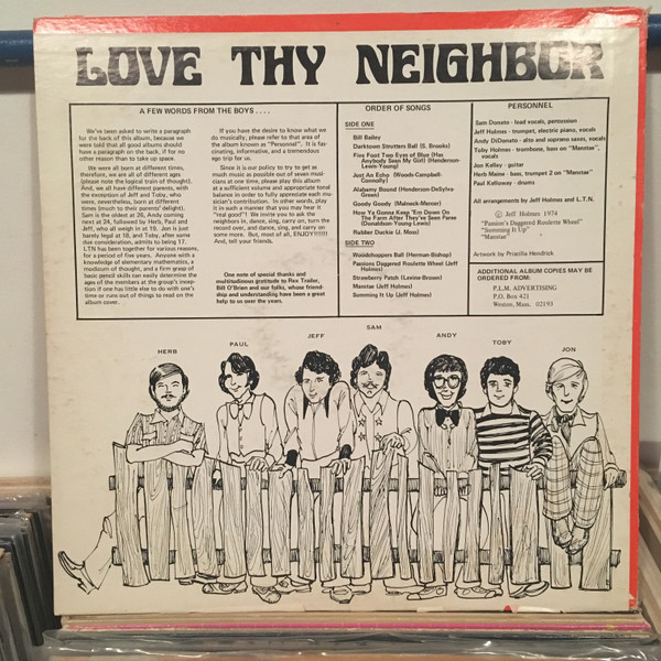 baixar álbum Love Thy Neighbor - Love Thy Neighbor