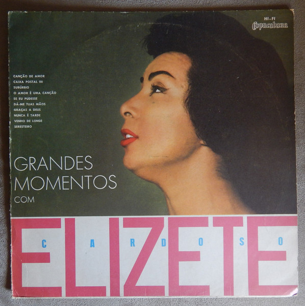 Elizeth Cardoso – Grandes Momentos Com Elizete Cardoso (1962 