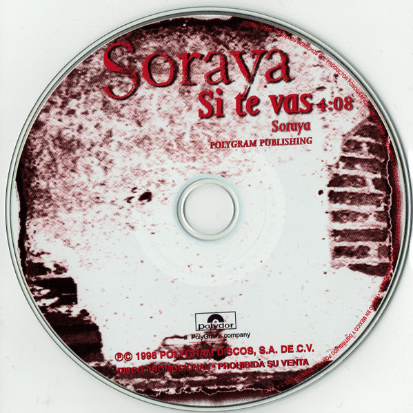 Album herunterladen Soraya - Si Te Vas