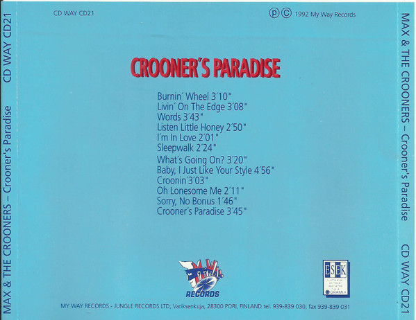 ladda ner album Max & The Crooners - Crooners Paradise