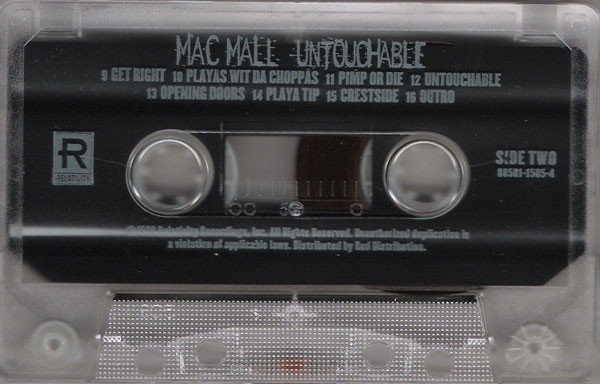 Mac Mall – Untouchable (1996, CD) - Discogs