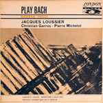 Cover of Play Bach No. 3, 1963, Vinyl